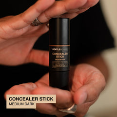 Gentlehomme twist-up concealer cream exposed, ready-to-apply for quick coverage