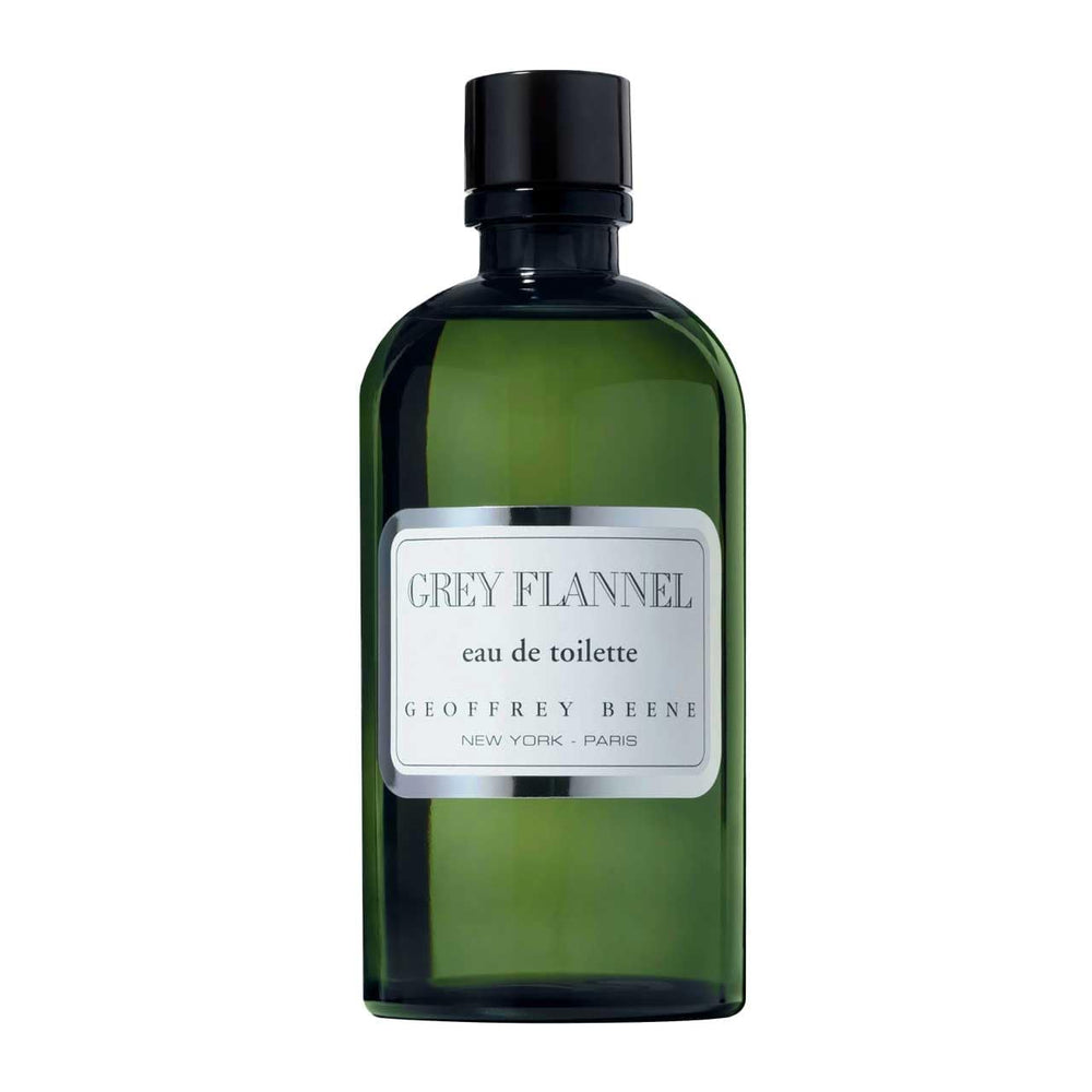 Geoffrey Beene front bottle view showing elegant packaging and confident presentation benefit