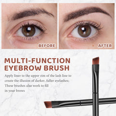 Gerrii angled head detail demonstrating slanted tip for accurate brow shaping