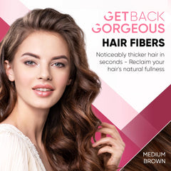 Get Back Gorgeous bottle tip close-up showing controlled application and targeted coverage