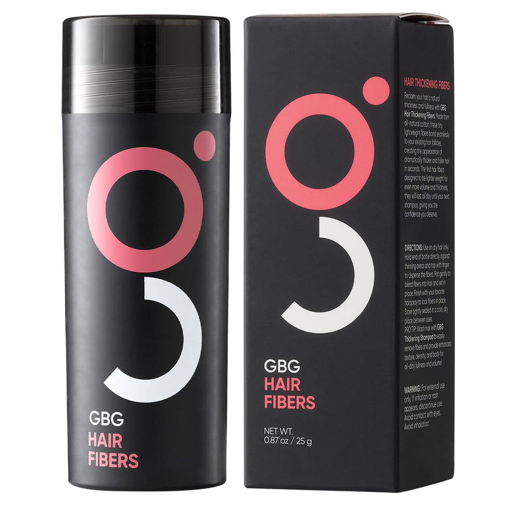 Get Back Gorgeous front packaging showing medium brown shade and benefit of instant fullness