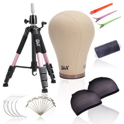 GEX front view of wig head and tripod showing stable setup and versatility