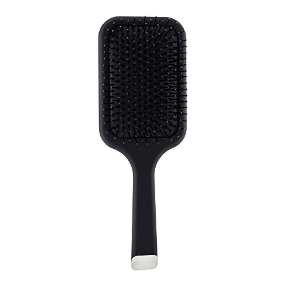 ghd paddle brush front view showing broad base for faster styling