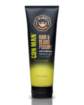GIBS Con Man front label showing branding and 8 oz size for easy recognition