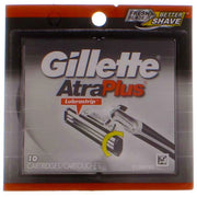 Gillette Atra Plus front packaging showing contents and value