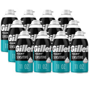 Gillette Foamy front packaging showing brand and sensitive formula benefit