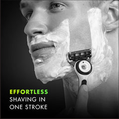 Gillette Labs handle profile showing ergonomic grip for comfortable control