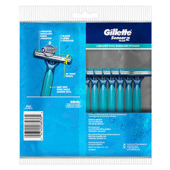 Gillette Sensor2 twin blades detail highlighting close shave performance and durability