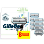 Gillette SkinGuard front packaging showing product and benefits for sensitive skin