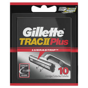 Gillette TRAC II front pack showing contents and branding for easy identification