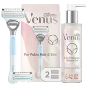 Gillette Venus product box front showing complete kit benefits