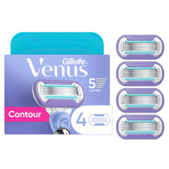 Gillette Venus front packaging showing 4-count refills and product clarity