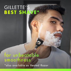 GilletteLabs refill snapped onto exfoliating bar demonstrating secure fit