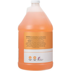 Ginger Lily Farms pouring refill into dispenser in use for fast maintenance