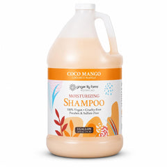 Ginger Lily Farms gallon front view showing label and eco refill benefit