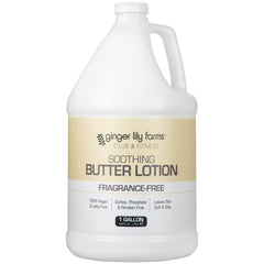 Ginger Lily Farms front gallon bottle showing full packaging and capacity benefit