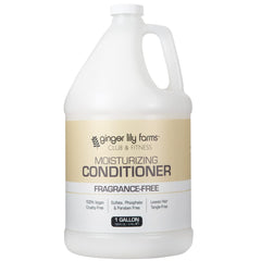 Ginger Lily Farms front label showing 128 oz refill and key benefits
