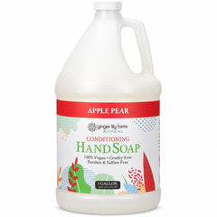 Ginger Lily Farms front label on gallon showing product name and scent benefits