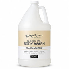 Ginger Lily Farms front packaging 128oz showing large refill benefit
