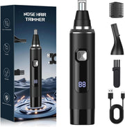 Ginity trimmer front view showing compact pen design and portability benefit