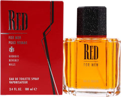 Giorgio Beverly Hills Red front bottle showing polished design and easy recognition benefit