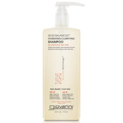 GIOVANNI front bottle view showing label and large 24 fl oz size benefit