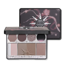GIRLCULT compact front view showing sleek packaging and travel convenience