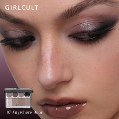 GIRLCULT shimmer swatch showing luminous pigment for added glow
