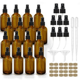 GIVAMEIHF front view of 16 amber bottles showing compact storage benefit