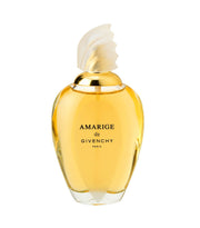 Givenchy Amarige front bottle showcasing elegant packaging and instant recognition