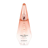 Givenchy bottle front view showing elegant design and romantic presence