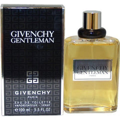 Givenchy Gentleman front bottle view showing elegant design and wearable style