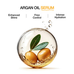 GK HAIR serum texture on a hair strand showing lightweight absorption