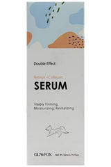 GlamFox texture closeup of serum drop highlighting lightweight absorption and hydration