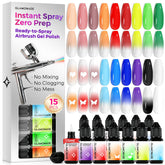 Glamonade front packaging showing 15-color set and easy-start benefits