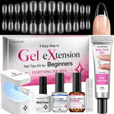 Glamonade front packaging showing full starter kit and contents for easy setup