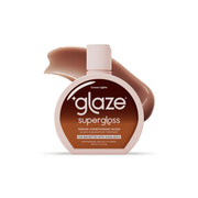 glaze front packaging showing bottle and label with color benefit