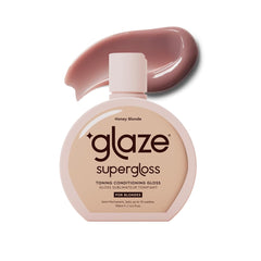 glaze front packaging showing Honey Blonde gloss and benefits