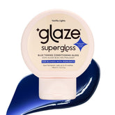 glaze front jar showing product branding and glossy finish benefit