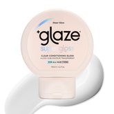 glaze front packaging showing bottle and label delivering instant shine