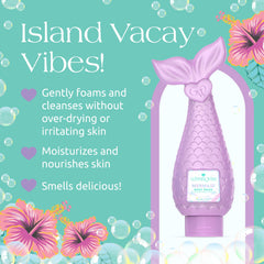 Glimmer Wish close-up label showing ingredients list and gentle formula reassurance