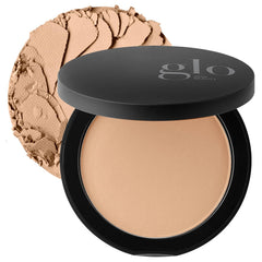 Glo Skin Beauty compact front view showing sleek packaging and portability