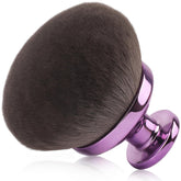 GloréBrochas premium kabuki front view showing wide head and smooth finish for fast coverage