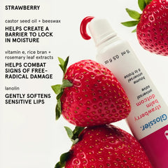 glossier tube in hand for size and portability benefit