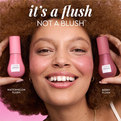 Glow Recipe doe-foot applicator closeup for precise, mess-free cheek placement