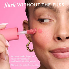Glow Recipe doe-foot applicator detail for precise, easy application