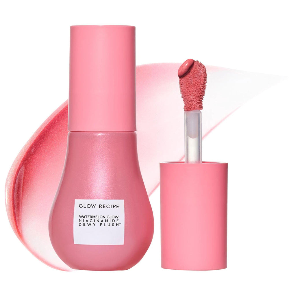 Glow Recipe front packaging shows dewy tinted serum and benefits