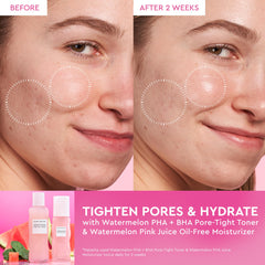 Glow Recipe clear toner texture swatch demonstrating lightweight hydration and smooth finish