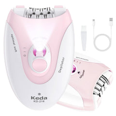 Glowshave front view showing compact design and benefits for full-body grooming