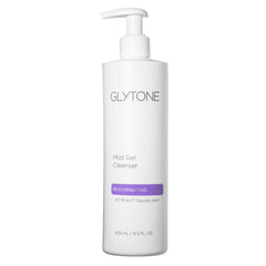 GLYTONE front packaging showing cleanser and product benefits